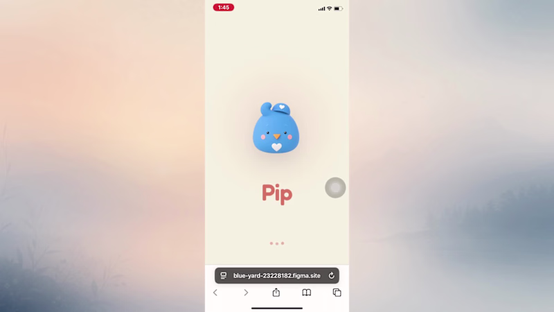 Cover image for Pip (https://blue-yard-23228182.figma.site) is a zero-friction