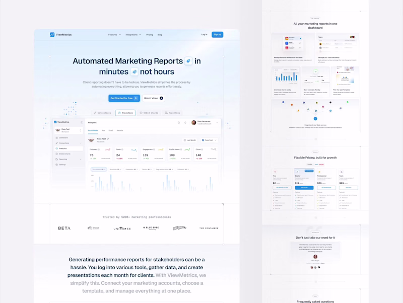 Cover image for ViewMetrics product revamp