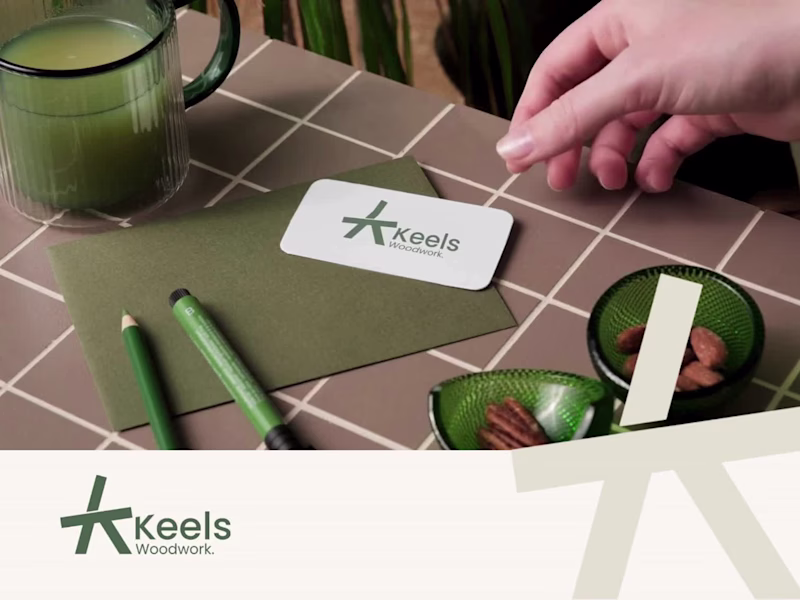 Cover image for Keels Woodwork Logo Design