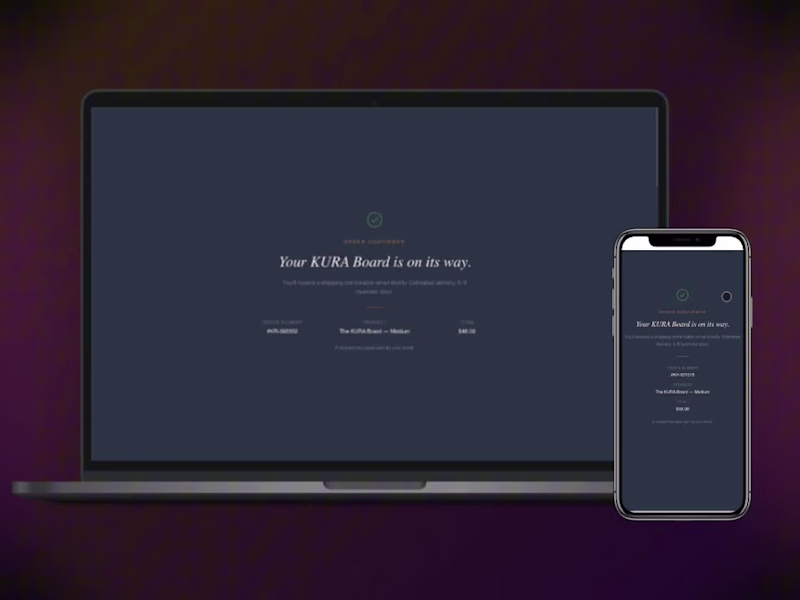 Cover image for Kura Post-Purchase Experience Redesign