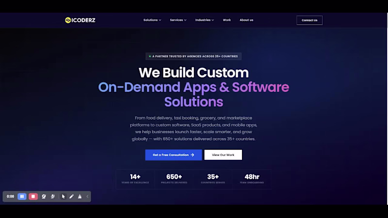 Cover image for HTML Website Development | iCoderz