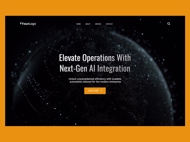 Cover image for High-Quality Animated Hero Section for Sale | Elevate Your Site