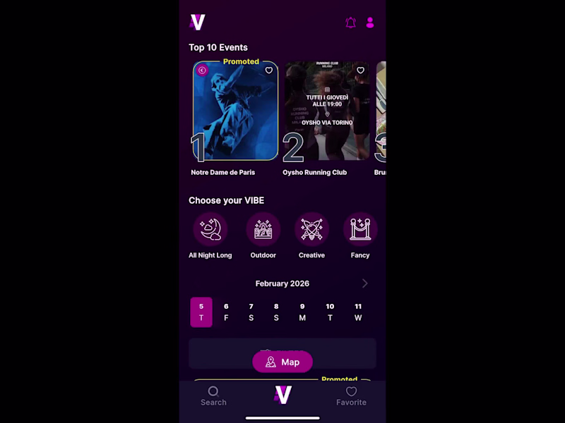 Cover image for Vibe App Development | Event Management & Booking