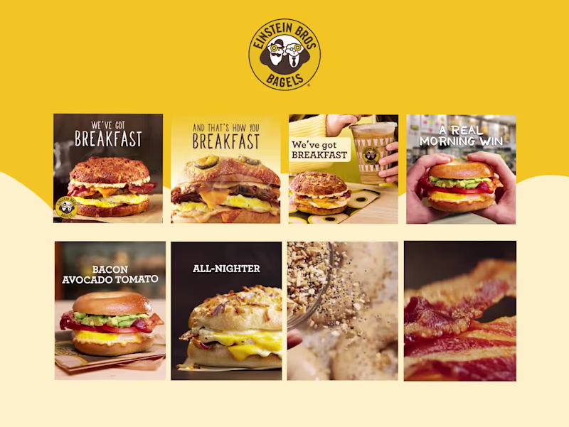 Cover image for Einstein Bros Bagels: Summer Campaign for Paid Social & Display