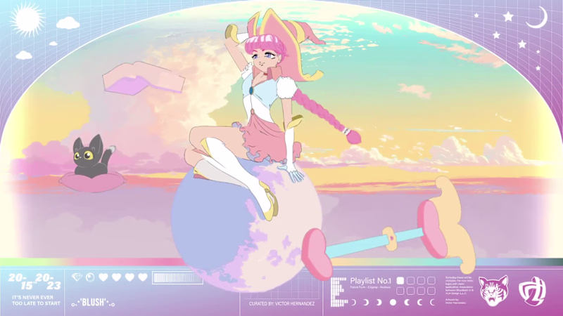 Cover image for Future Funk | Nu Disco | Electronic Dance | Retro | Disco Edits…