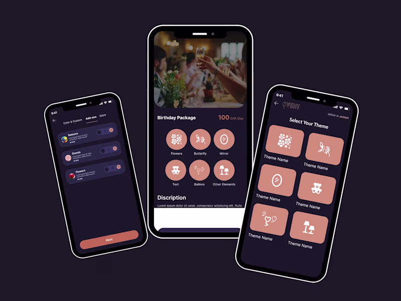 Cover image for OVENT App Development for Event Planning