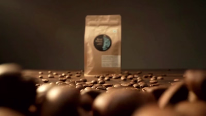 Cover image for A coffee commercial focused on