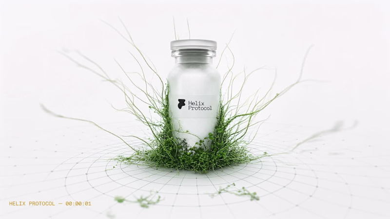 Cover image for Helix Protocol Brand Identity for Bio-Futurism
