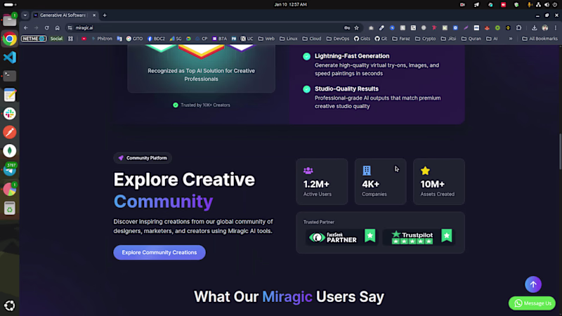 Cover image for Miragic.ai is a comprehensive Generative AI