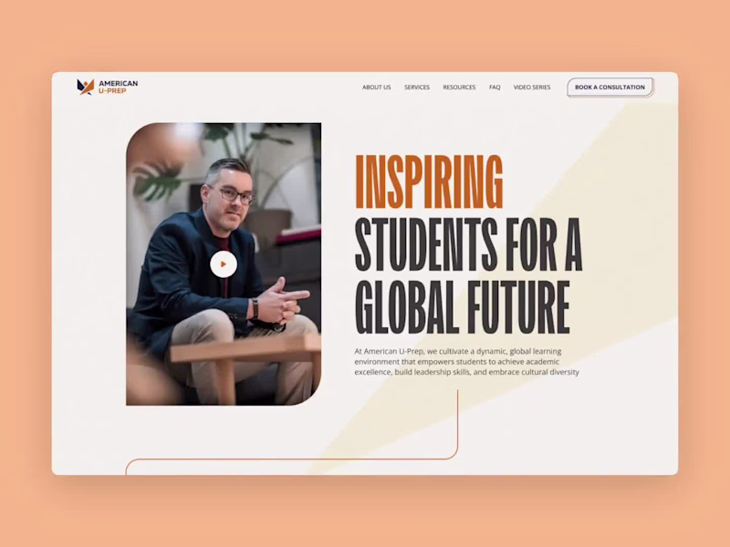 Cover image for American U-Prep | Crafting a Confident Education Brand