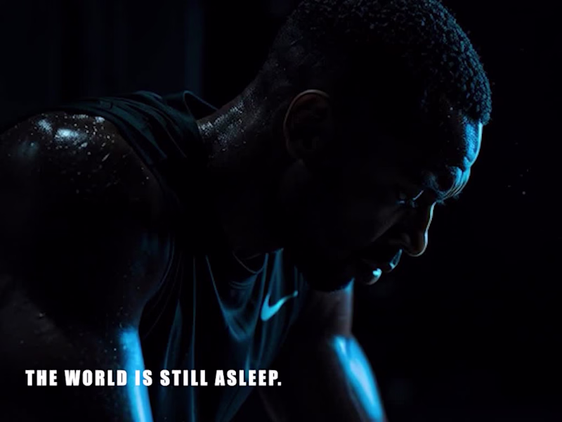 Cover image for Nike-inspired cinematic spec ad created