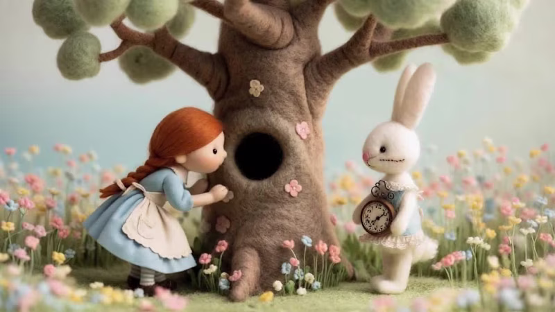 Cover image for Alice in Wonderland – AI Animation in 4K 