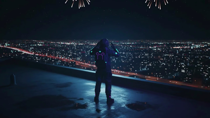 Cover image for "Starlight Paradox" is a Sci-Fi New Year's anthem created wi...