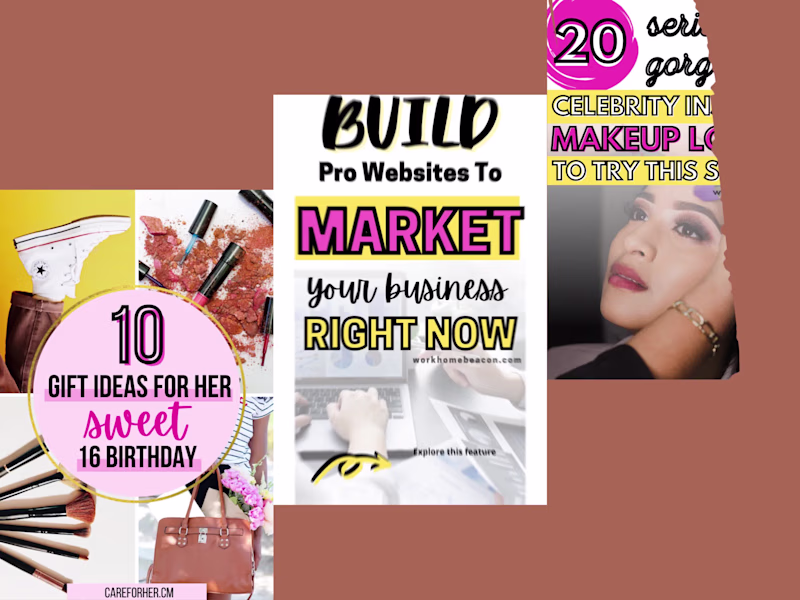 Cover image for Pinterest Pin Designs and Templates