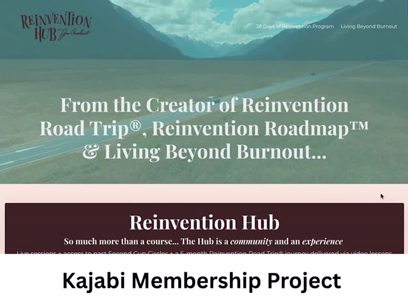 Cover image for Kajabi Subscription Membership Project