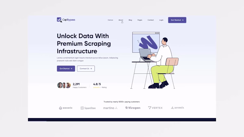 Cover image for CapByPass - Landing Page
