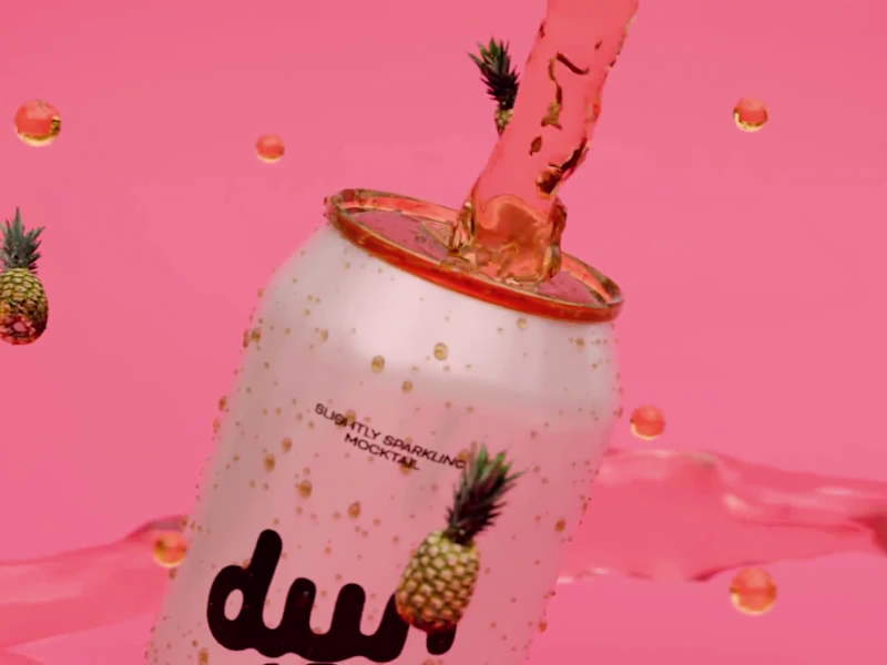 Cover image for Dun Beverage Website: Interactive Spline Product Animations