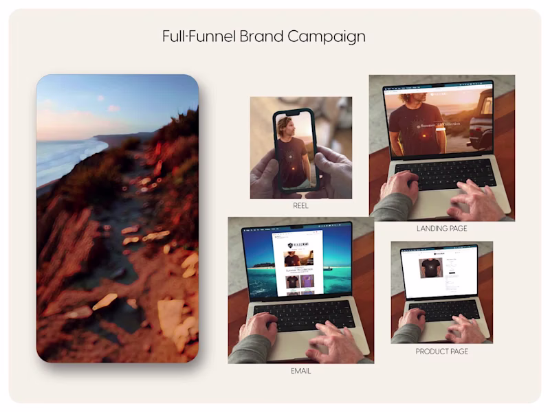 Cover image for A connected campaign built to move people seamlessly from fi...