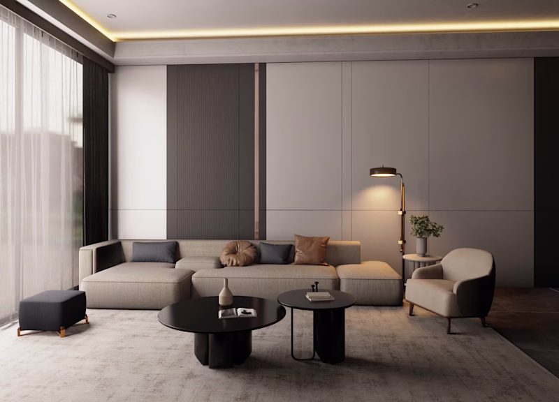 Cover image for Interior Walkthrough of Living Room