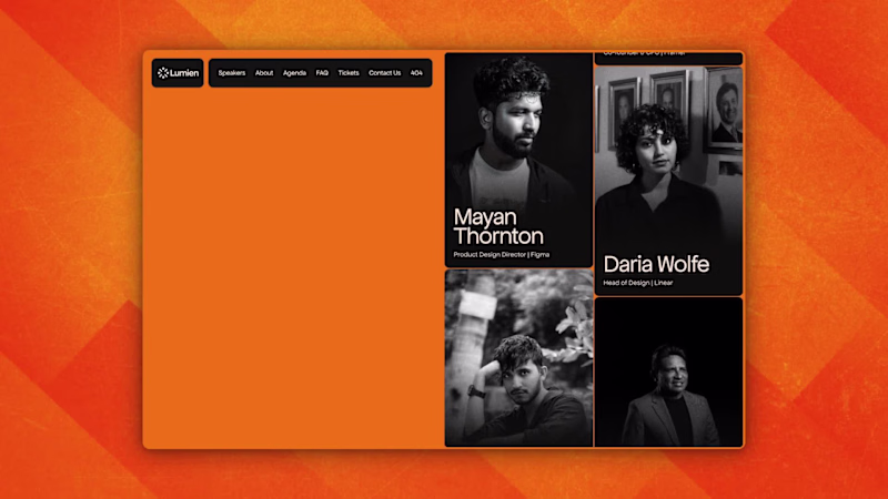Cover image for Programme & Speaker Sections
If you