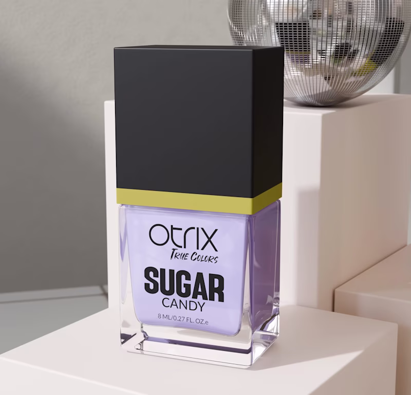 Cover image for 3D product modeling and render for Otrix nail paint collecti...