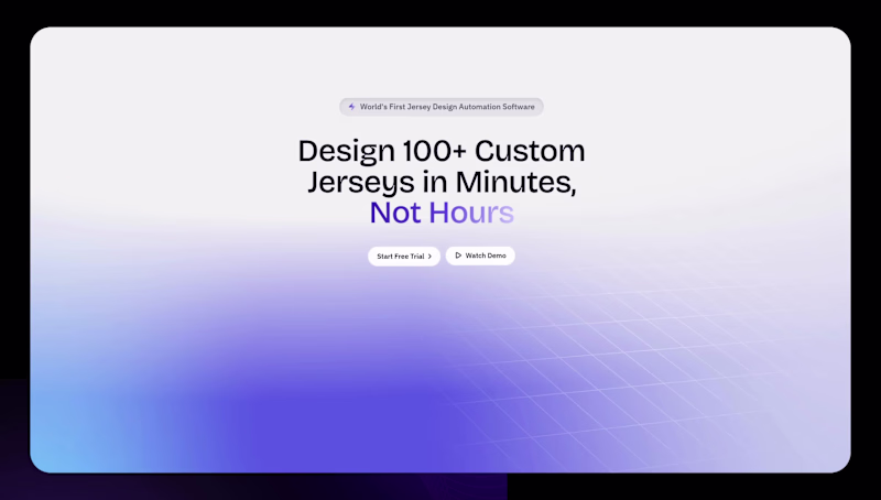 Cover image for Teedex — Jersey Design Automation Platform for Manufacturers