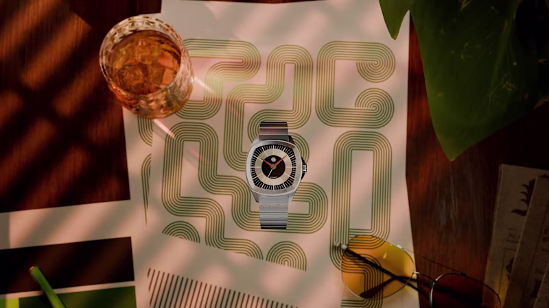 Cover image for Time Master 70 — AI-Assisted Art Direction and 3D Production