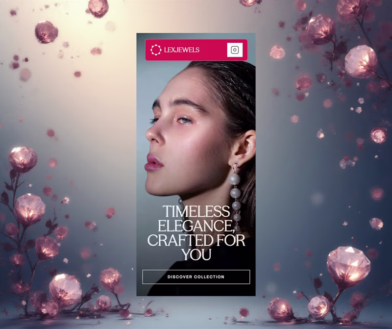 Cover image for Lexjewels Branding & Landing Page Design