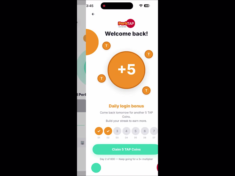 Cover image for PerkTap is a mobile app