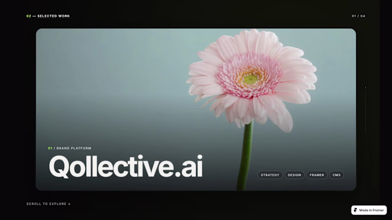 Cover image for Selected Work, reimagined as a