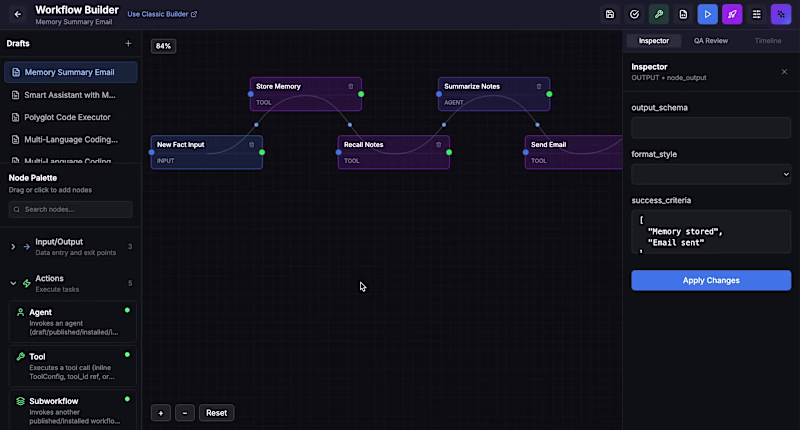 Cover image for Picture a workflow that captures information, remembers it, ...