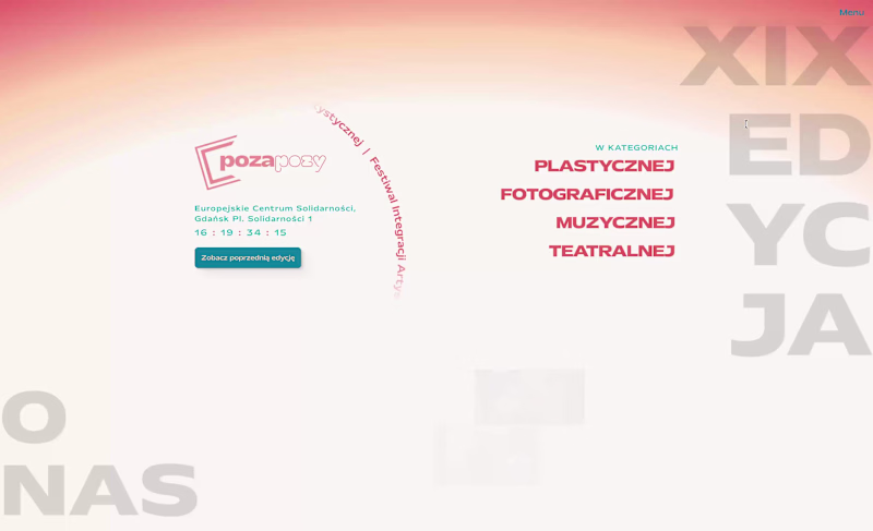 Cover image for Pozapozy Festival Website Design