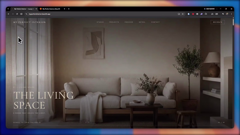 Cover image for AI-Powered Interior Design Website with Room Visualization