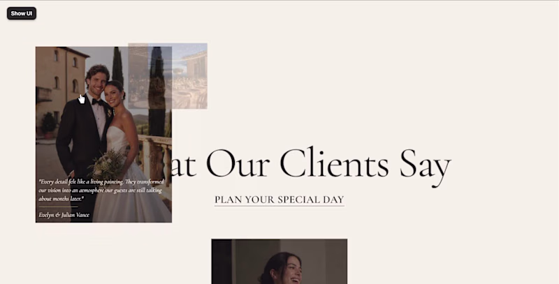 Cover image for Building an editorial-style testimonial section