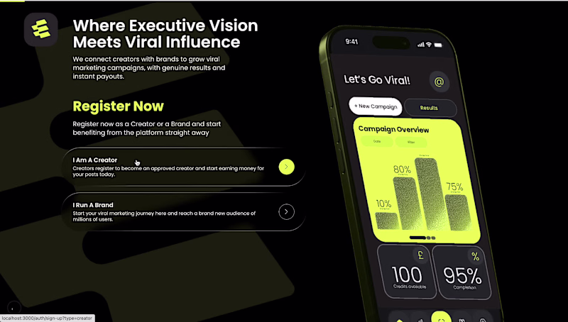Cover image for Execfluence (https://Execfluence.io) Creator Protal