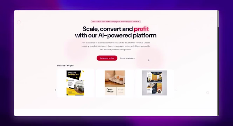 Cover image for AI-Powered Promotional Advert Ecosystem for Wizzly