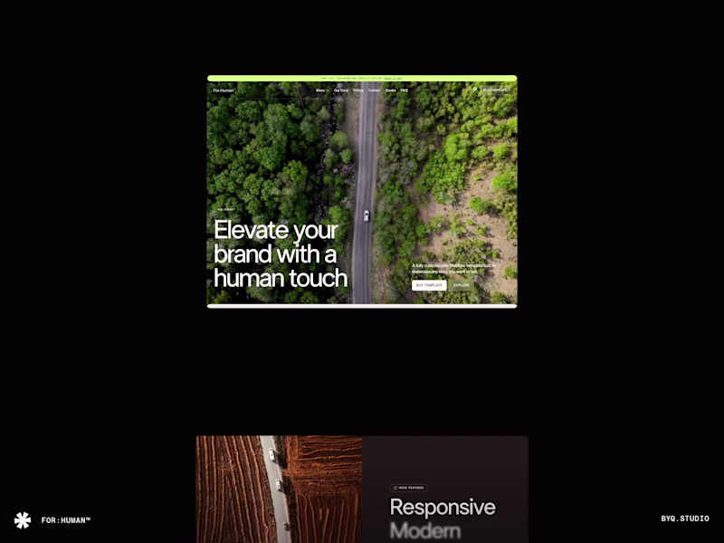 Cover image for For:Human™ — A whisper of elegance in a world full of noise.