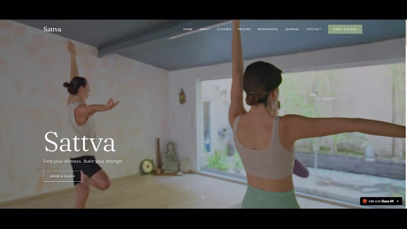 Cover image for Sattva Studio Website Redesign