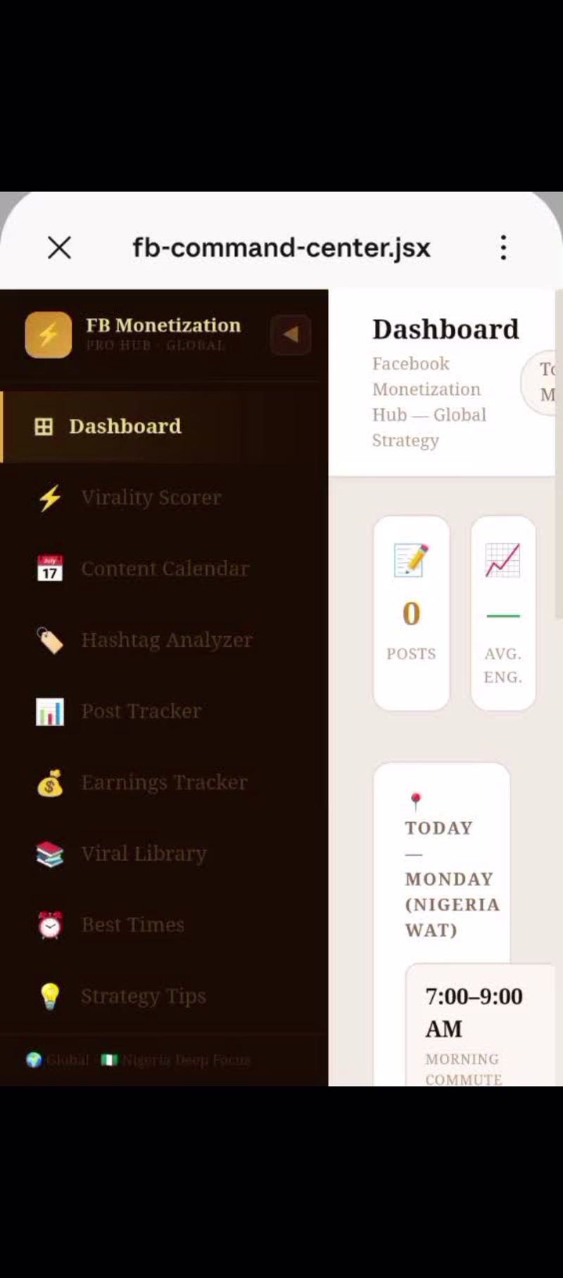 Cover image for Premium Social Media Analyzer (App)
[Visual: