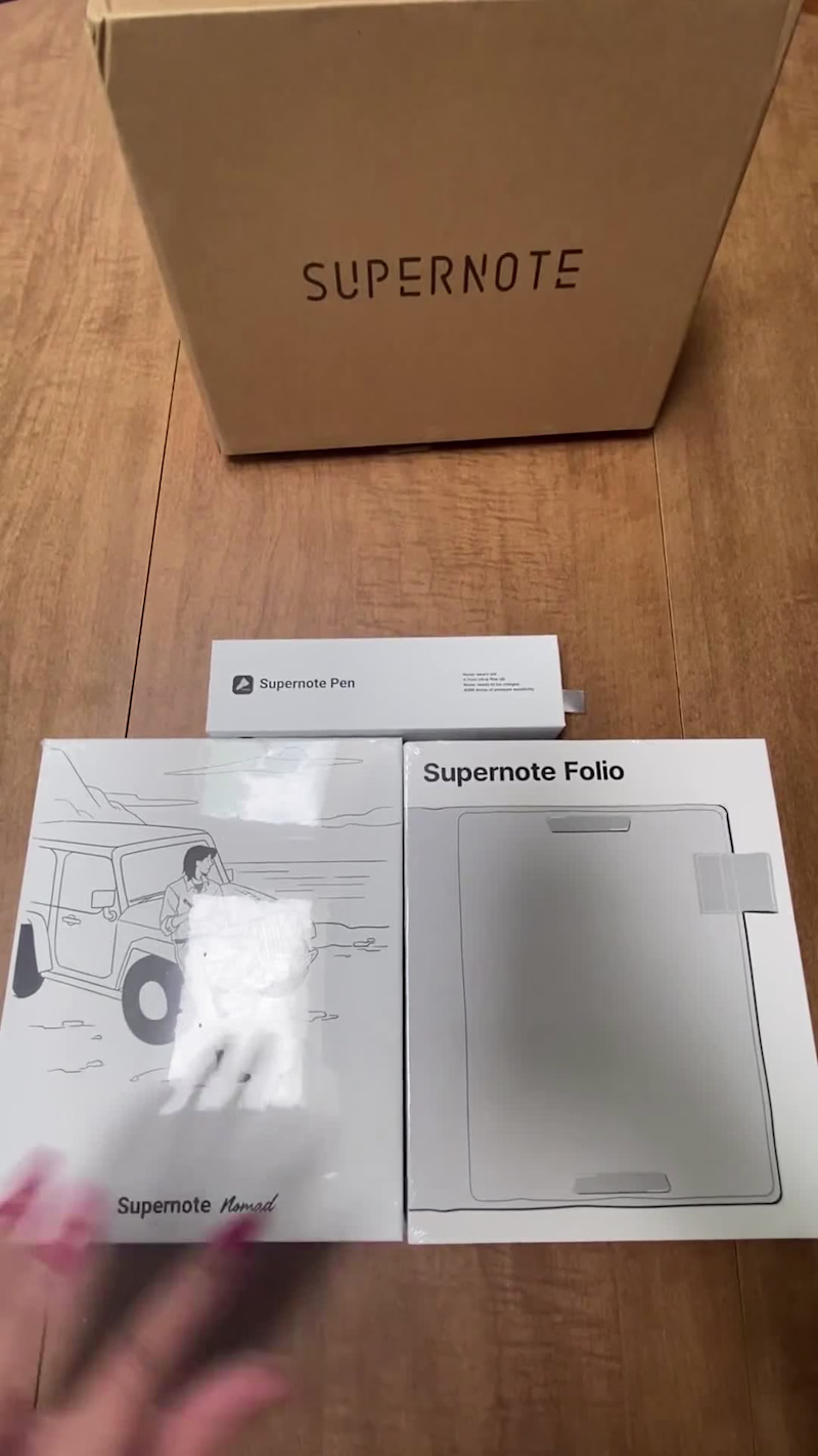 Cover image for Supernote Nomad Unboxing