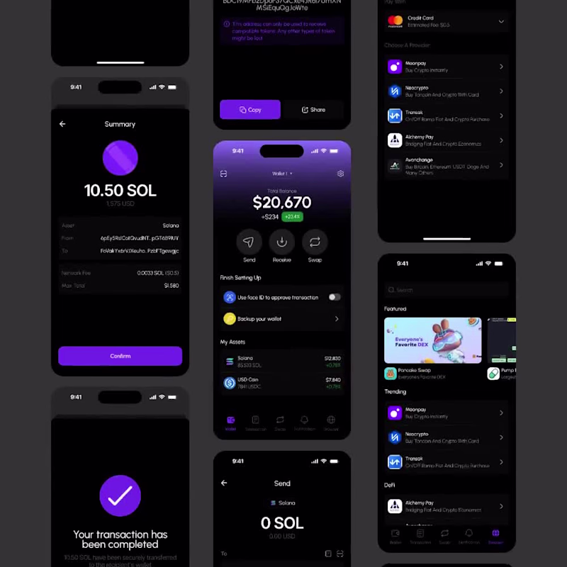Cover image for Crypto Wallet App