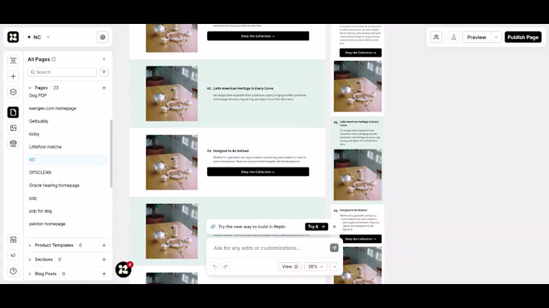 Cover image for The page was carefully structured