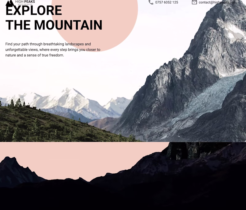 Cover image for A clean and engaging website