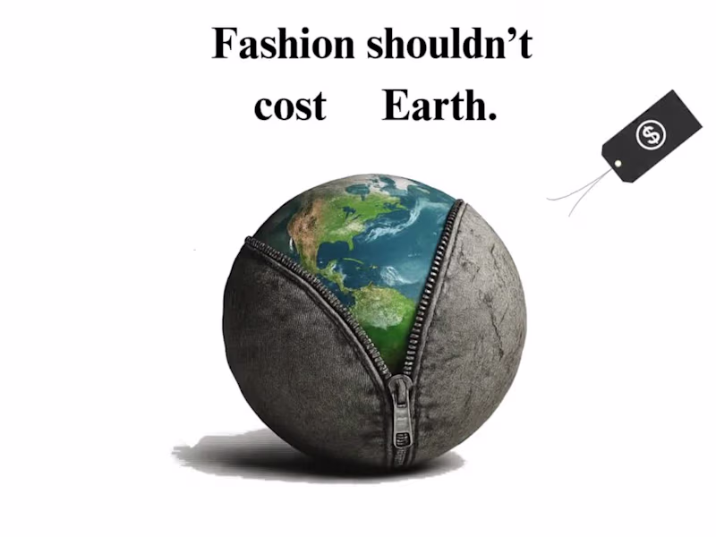 Cover image for Fashion shouldn't cost the Earth