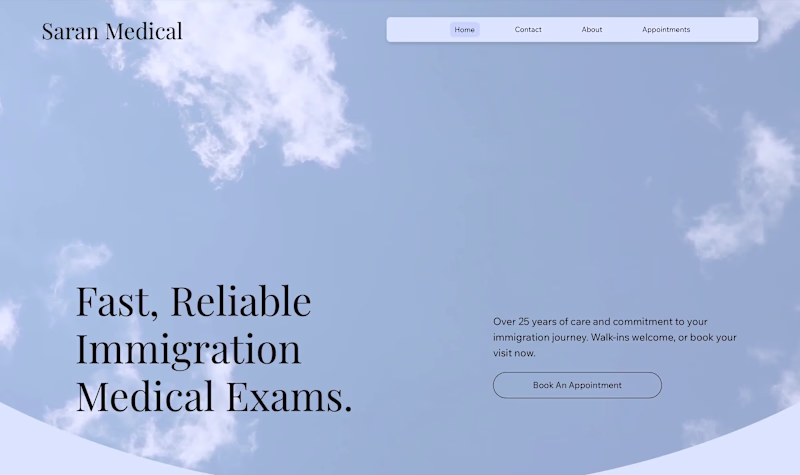 Cover image for Saran Medical, Immigration Clinic