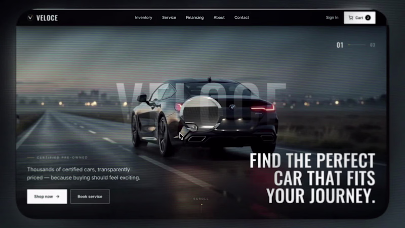 Cover image for Shipped a pre-owned car dealership