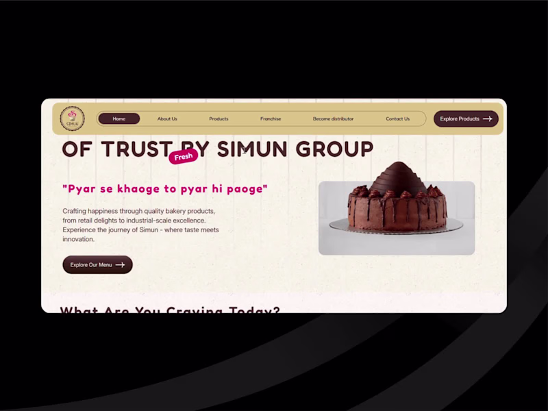 Cover image for Simun Bakery Website Development Case