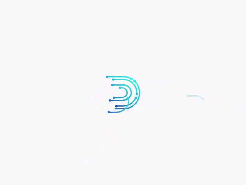 Cover image for Letter D Animated Logo Available