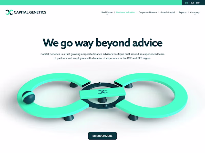 Cover image for Website and 3d cover animation