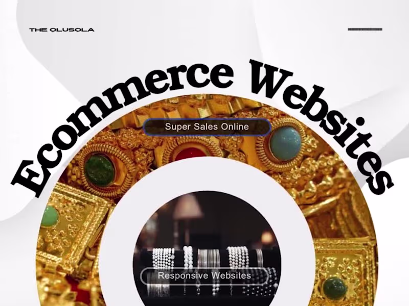 Cover image for Ecommerce Website